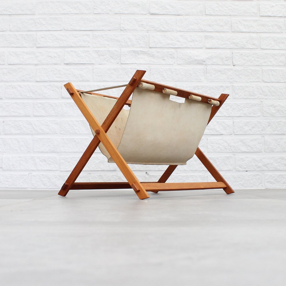 Century Rack Mid-Century Magazine Rack, Sweden, 1960s for sale at Pamono