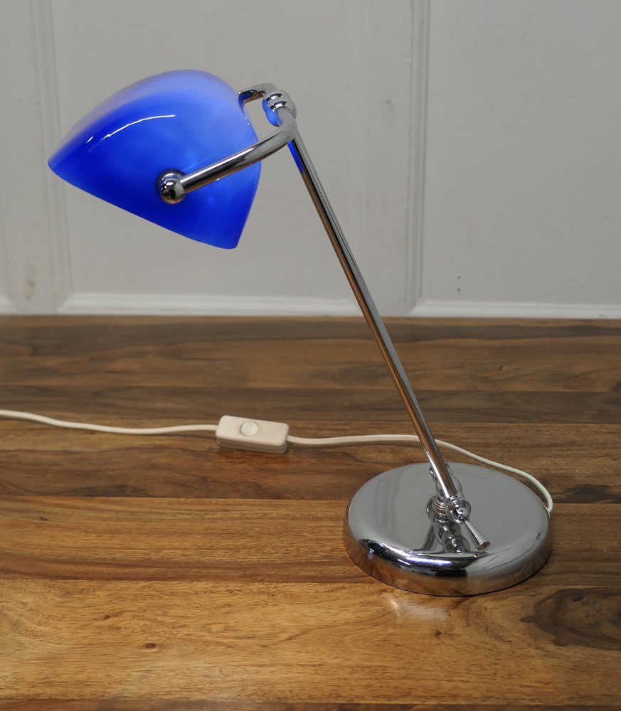 Lampe de banquier blanche à piles - Lampe de banquier sans fil Abat-jo – cordless lamps