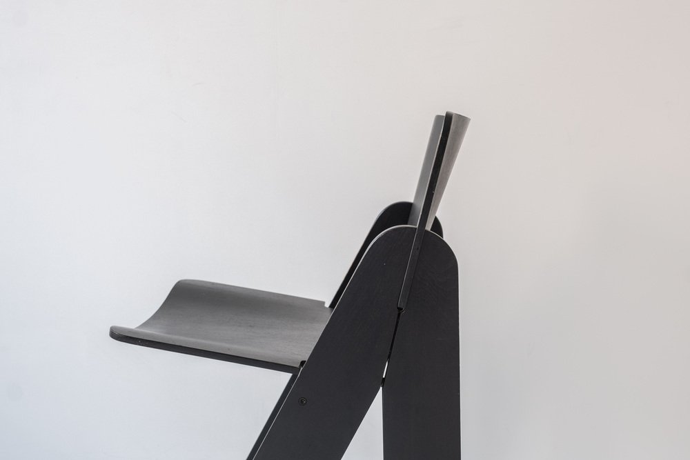 Chaise Gigi Sabadini - Bois Rouge - Moderne - Intérieur - Dimensions 80x49x40 Cm