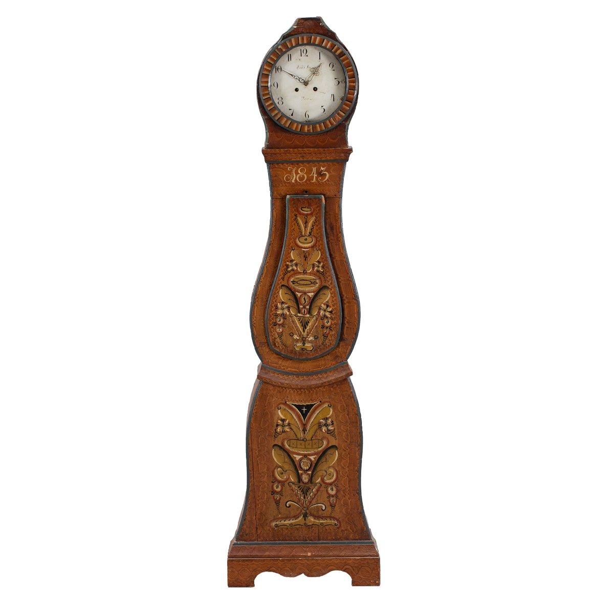 Antique Swedish Mora Clock, 1843 for sale at Pamono