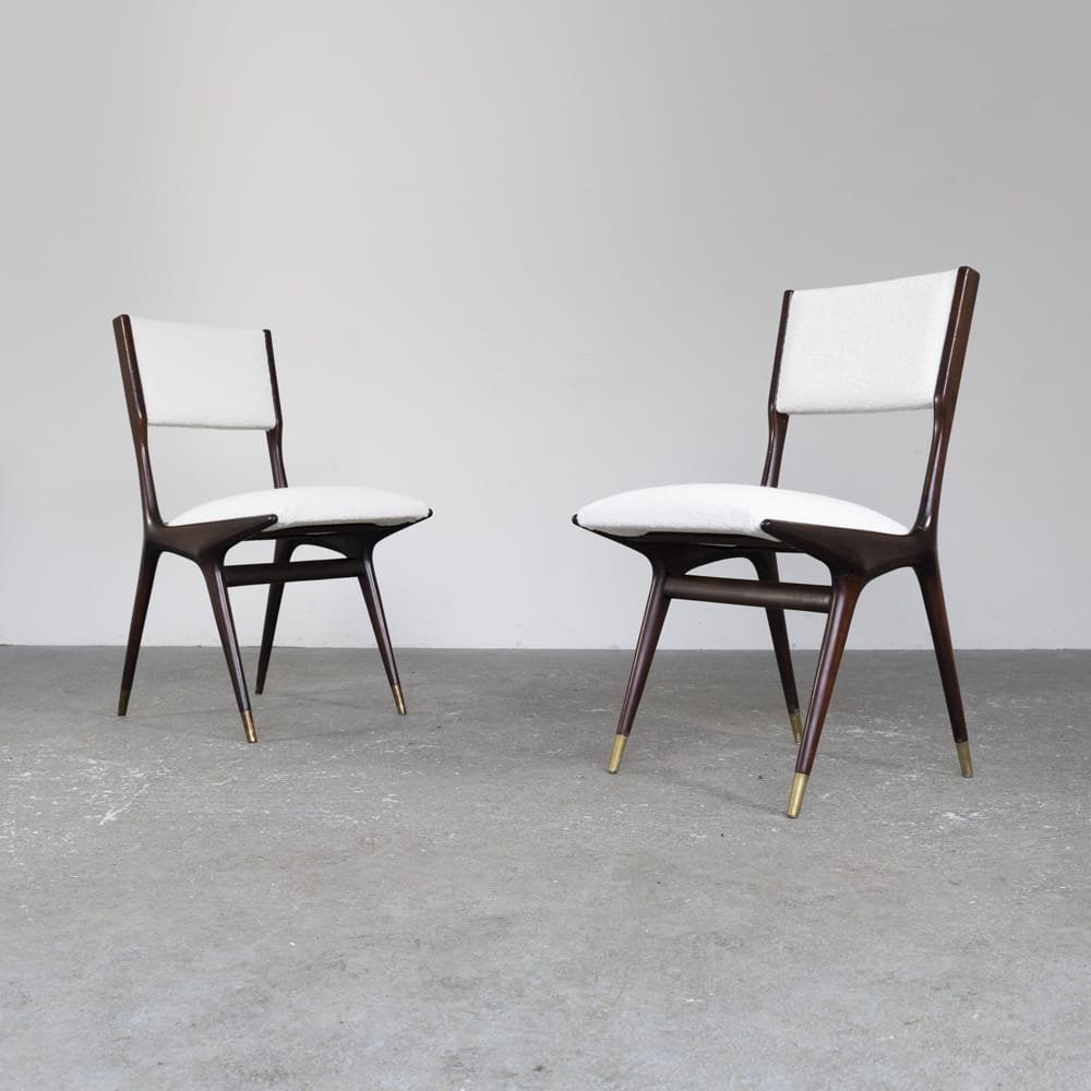 Mod. 634 Dining Chairs by Carlo De Carli for Cassina, 1950s, Set of 6 ...