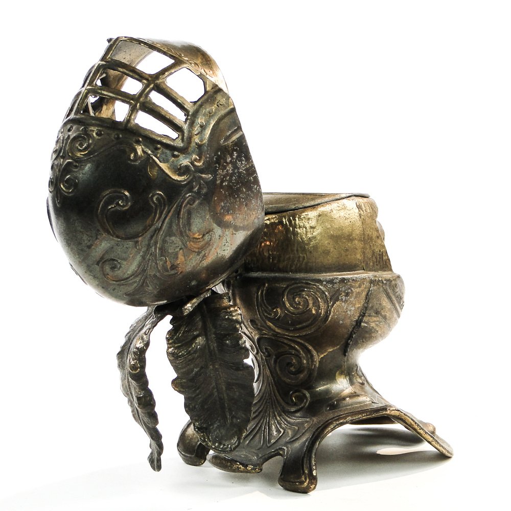 Art Nouveau German Figurative Inkwell, 1890s for sale at Pamono
