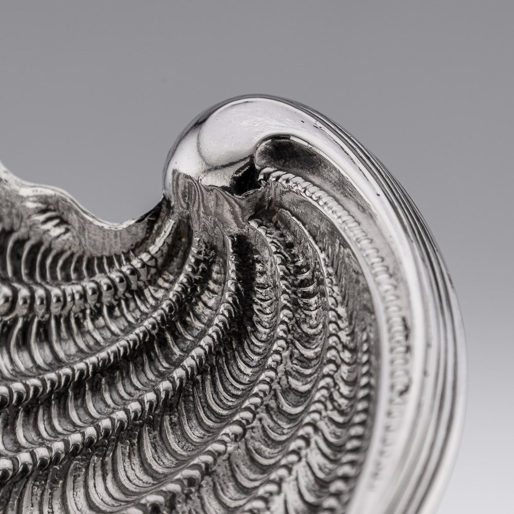 20th Century Italian Silver Shell Trinket Dish from Buccellati, 1980s ...