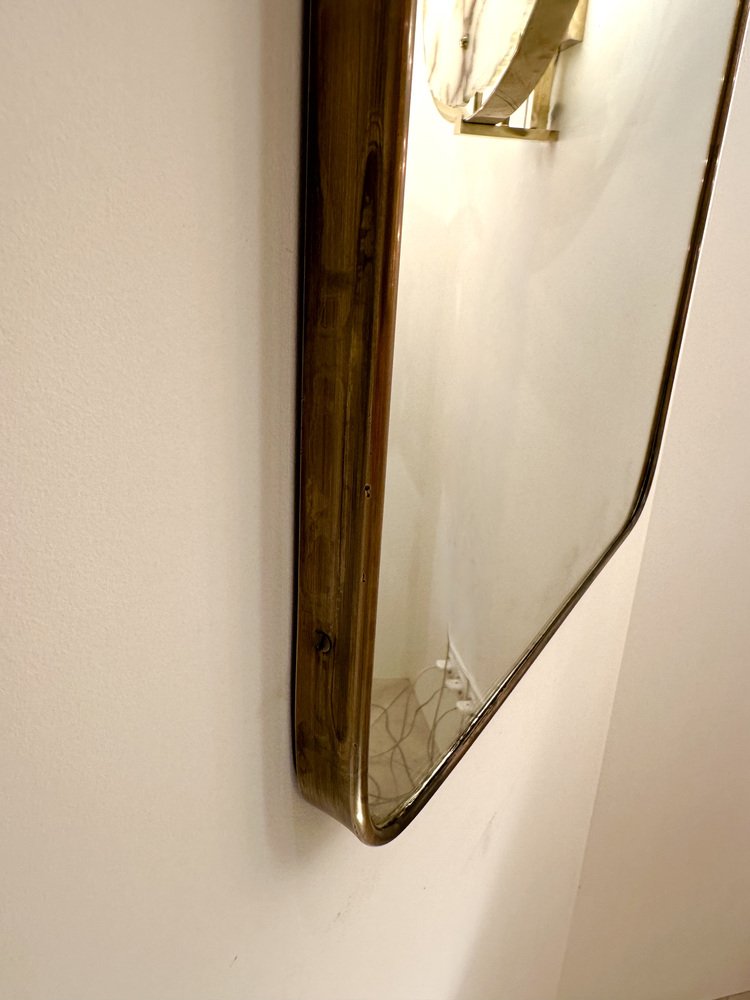 Cornice In Ottone Massiccio Finitura Antica - Miniatura Casa Delle Bambole Scala 1:12
