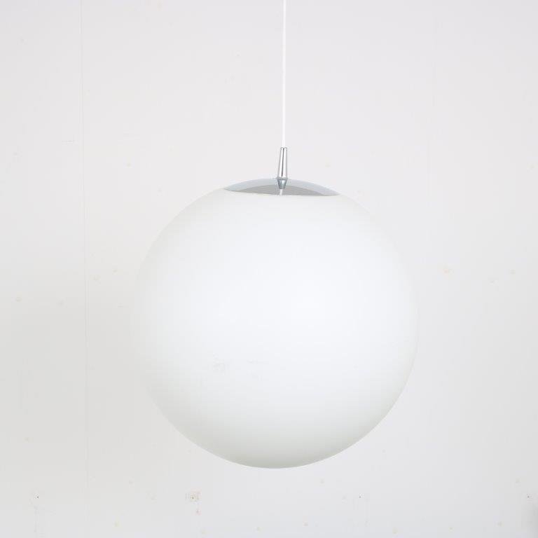 Large Round Hanging Lamp from Peill & Putzler, Germany, 1960s for sale ...