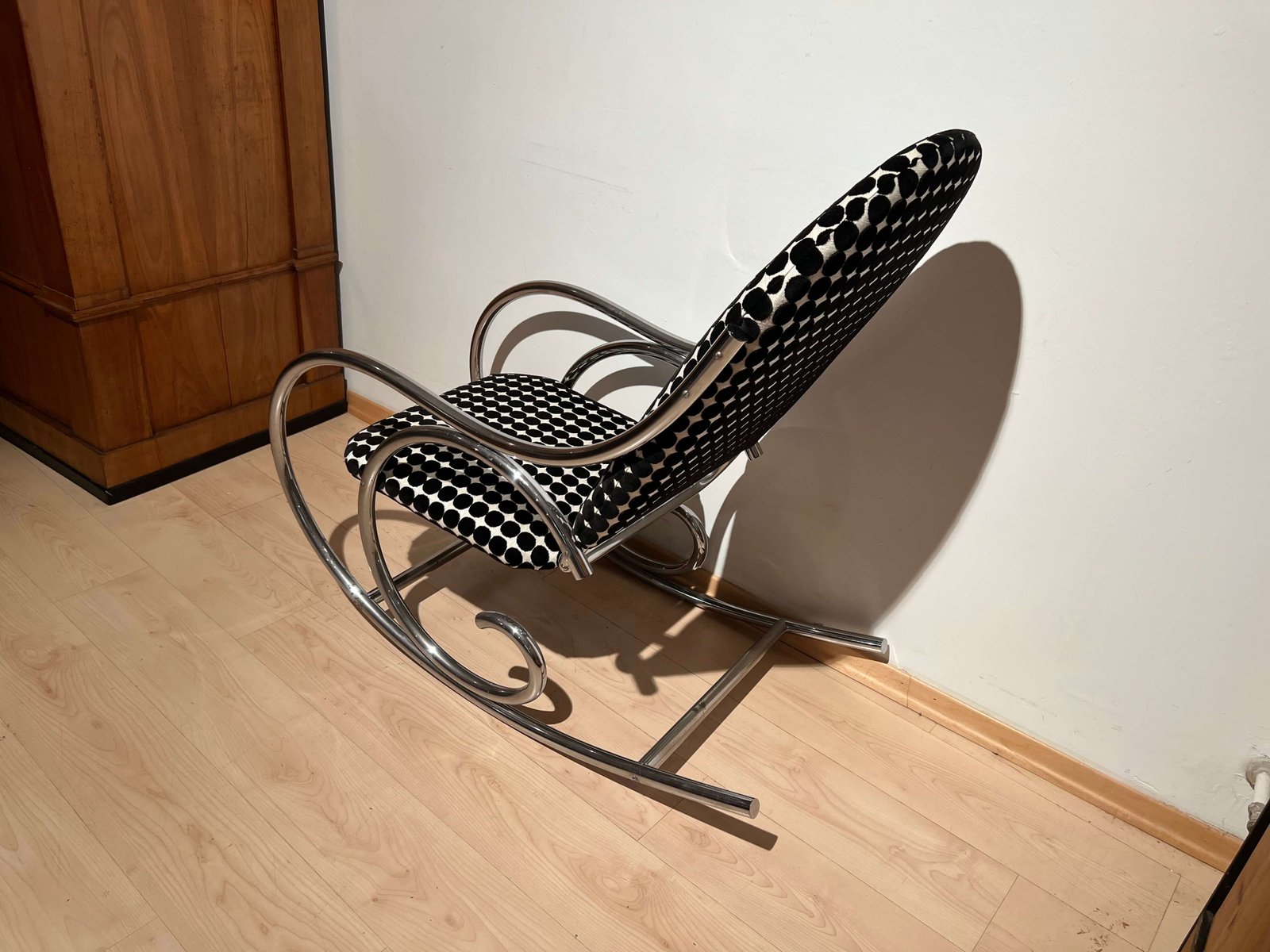 Bauhaus Rocking Chair in Chromed Tubular Steel, Germany, 1930s for sale ...