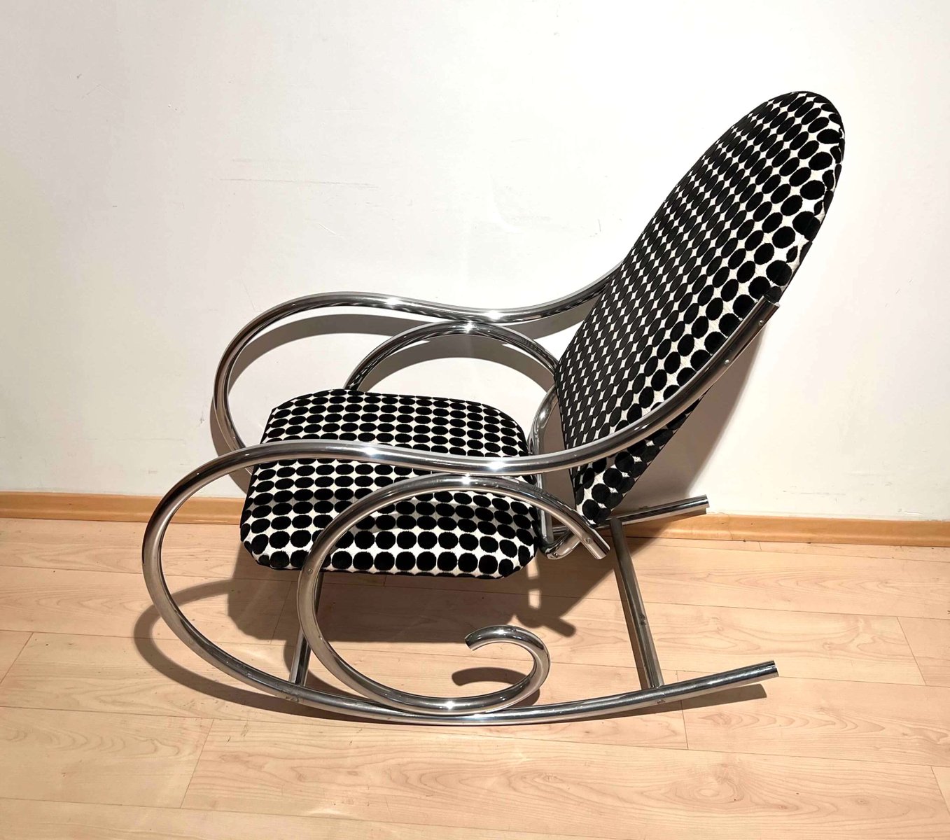 Bauhaus Rocking Chair in Chromed Tubular Steel, Germany, 1930s for sale ...