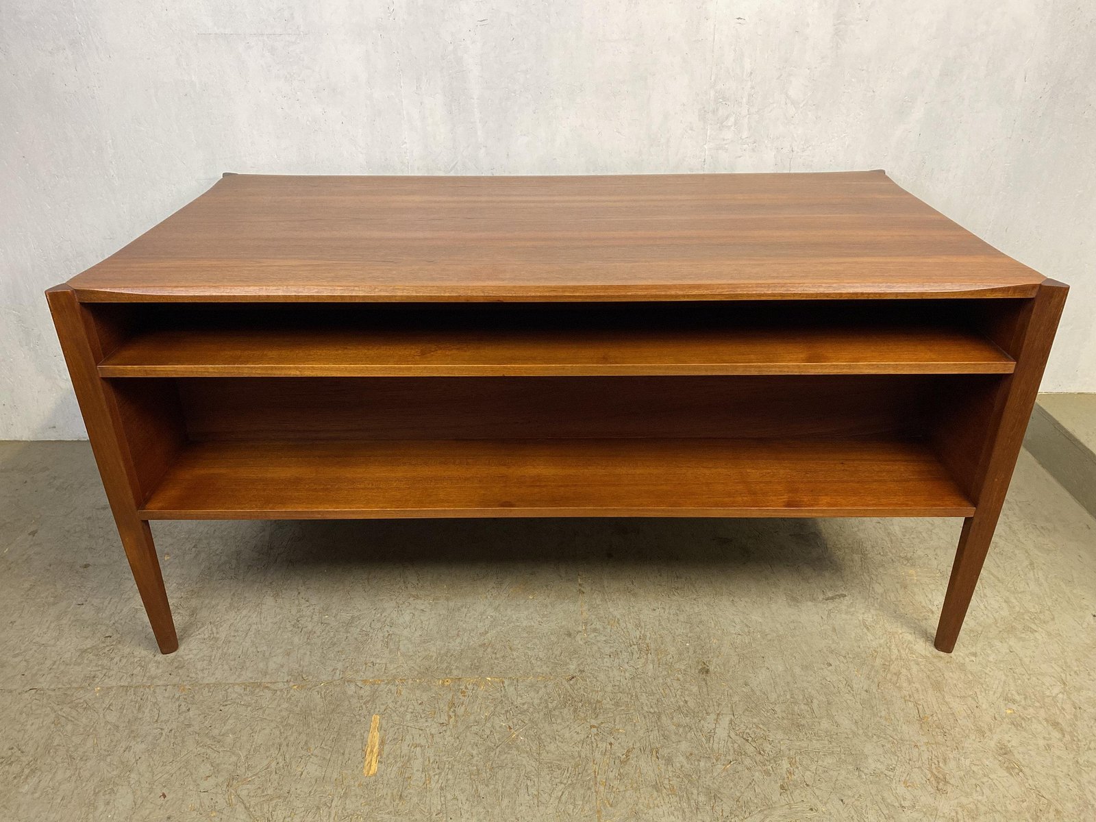 Vintage Desk in Teak by Wilhelm Renz for sale at Pamono