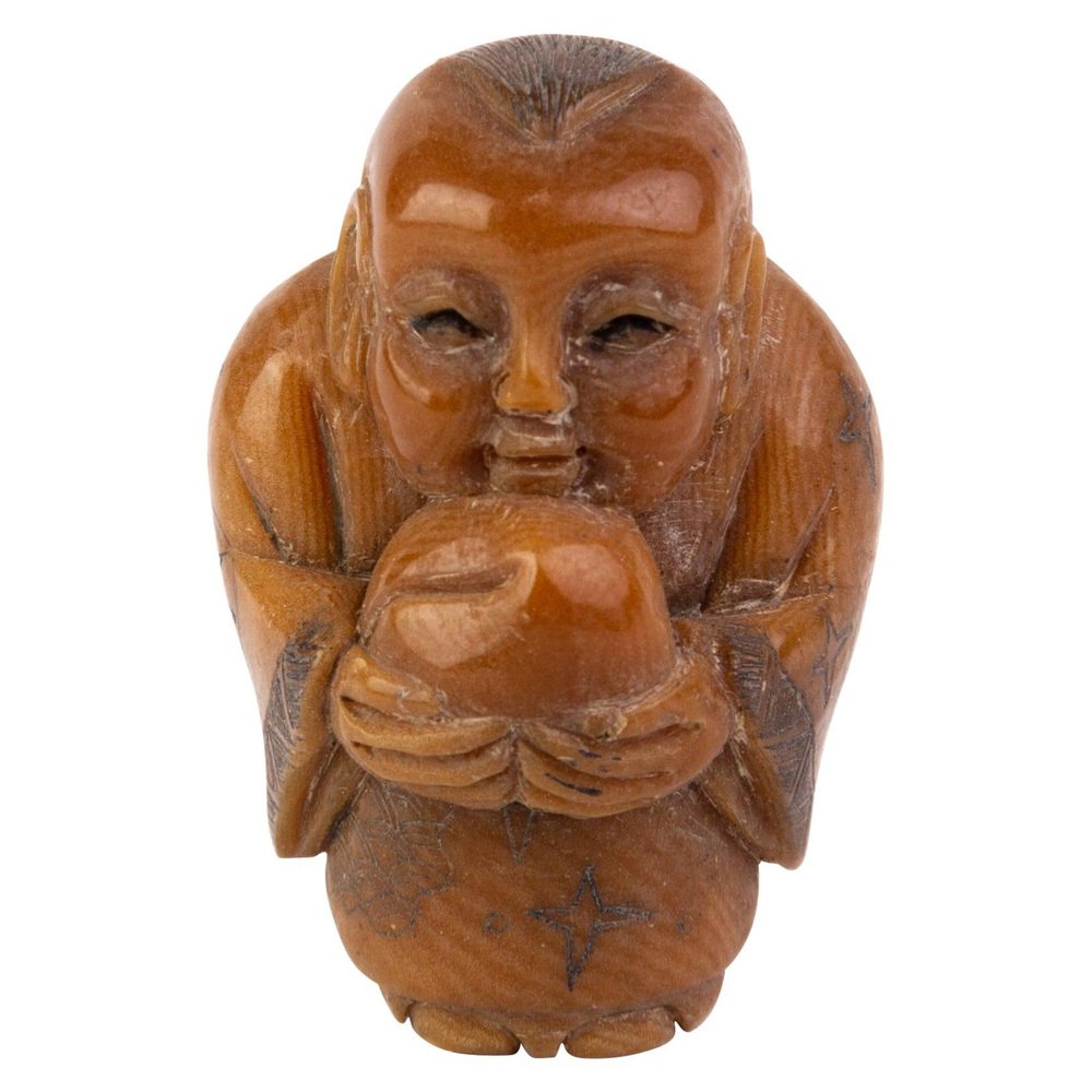 Japanisches Meiji Netsuke Inro bei Pamono kaufen