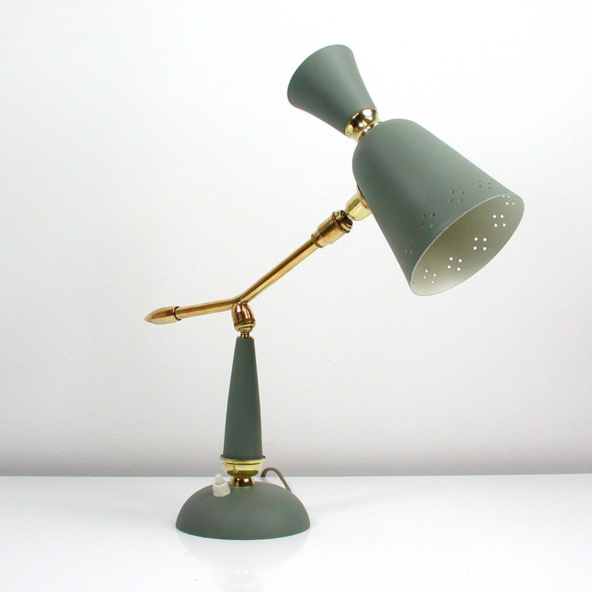 Mid Century Vintage French Table Lamp 1950s Mid Century Vintage French Table Lamp 1950s