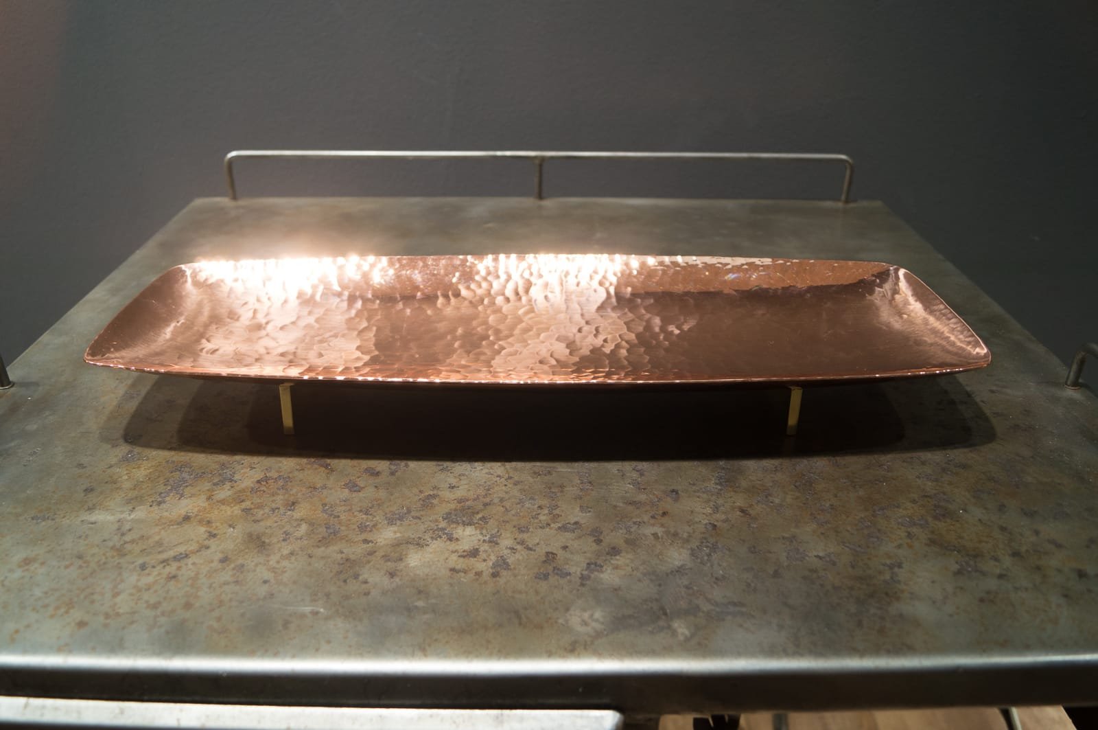Large Hammered Copper Br Bowl 1950s For At Pamono Large Hammered Copper Br Bowl 1950s