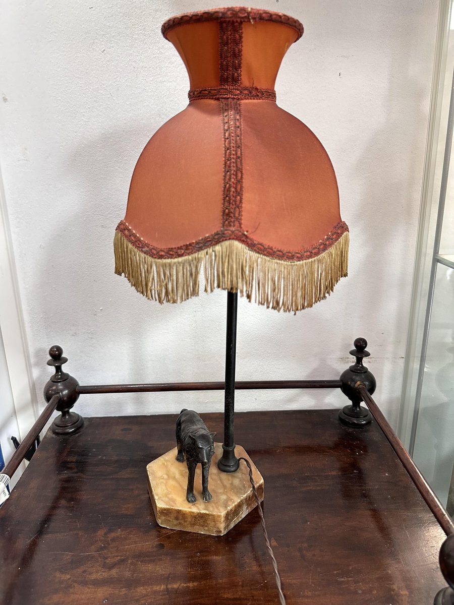 Art Deco Lampshade Table Lamp, 1930s for sale at Pamono