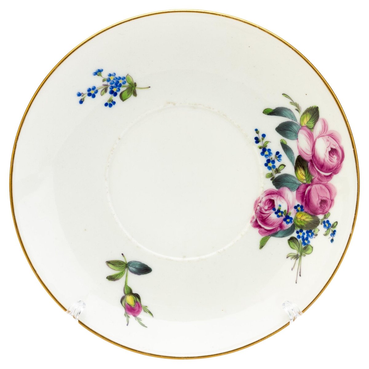 Keramik-Untertasse Mit Blumenform · Rosa, 11,3x11,3x2,3 Cm · Für Saucen, Dips Oder Als Dekoration