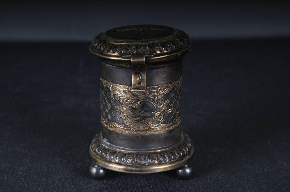 Antique German Donation Box for sale at Pamono