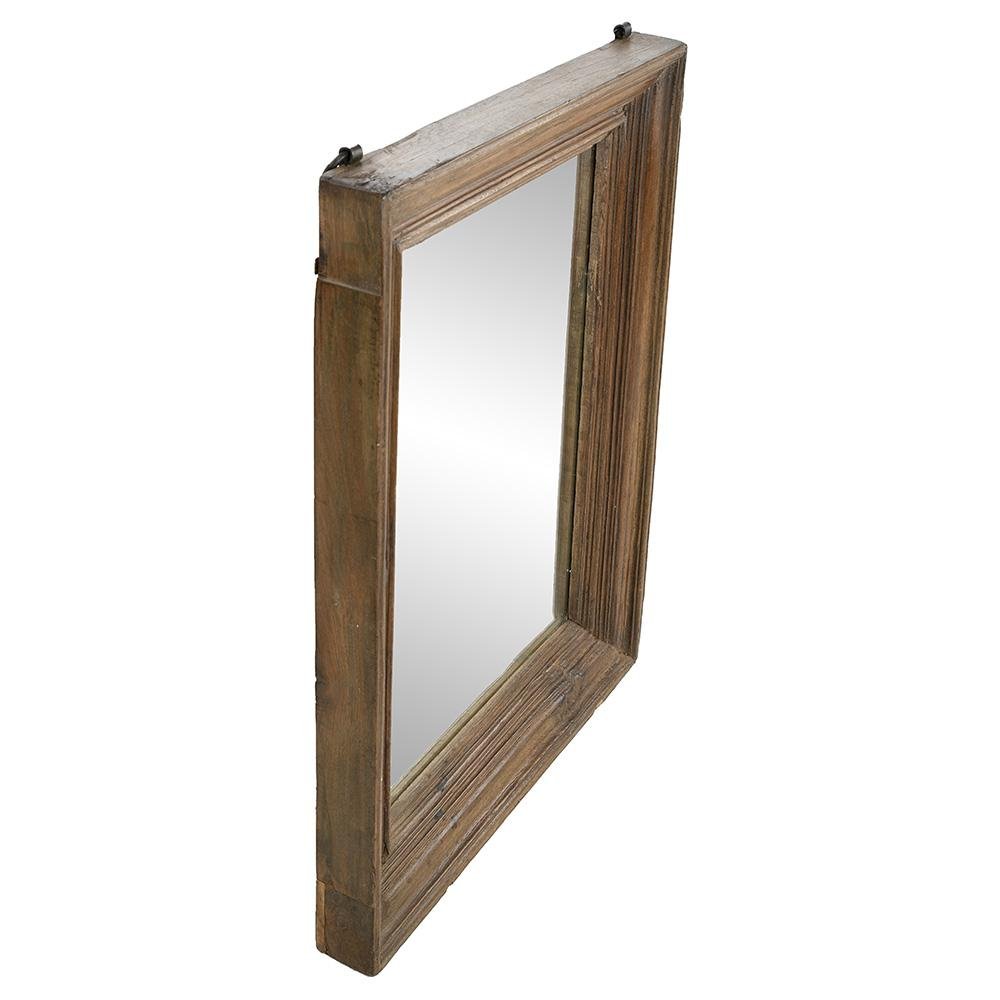 Vintage Wood Frame Mirror for sale at Pamono