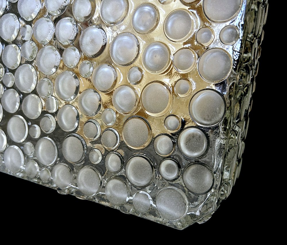 Vintage Bubble Glass Sconces, Set of 2 for sale at Pamono