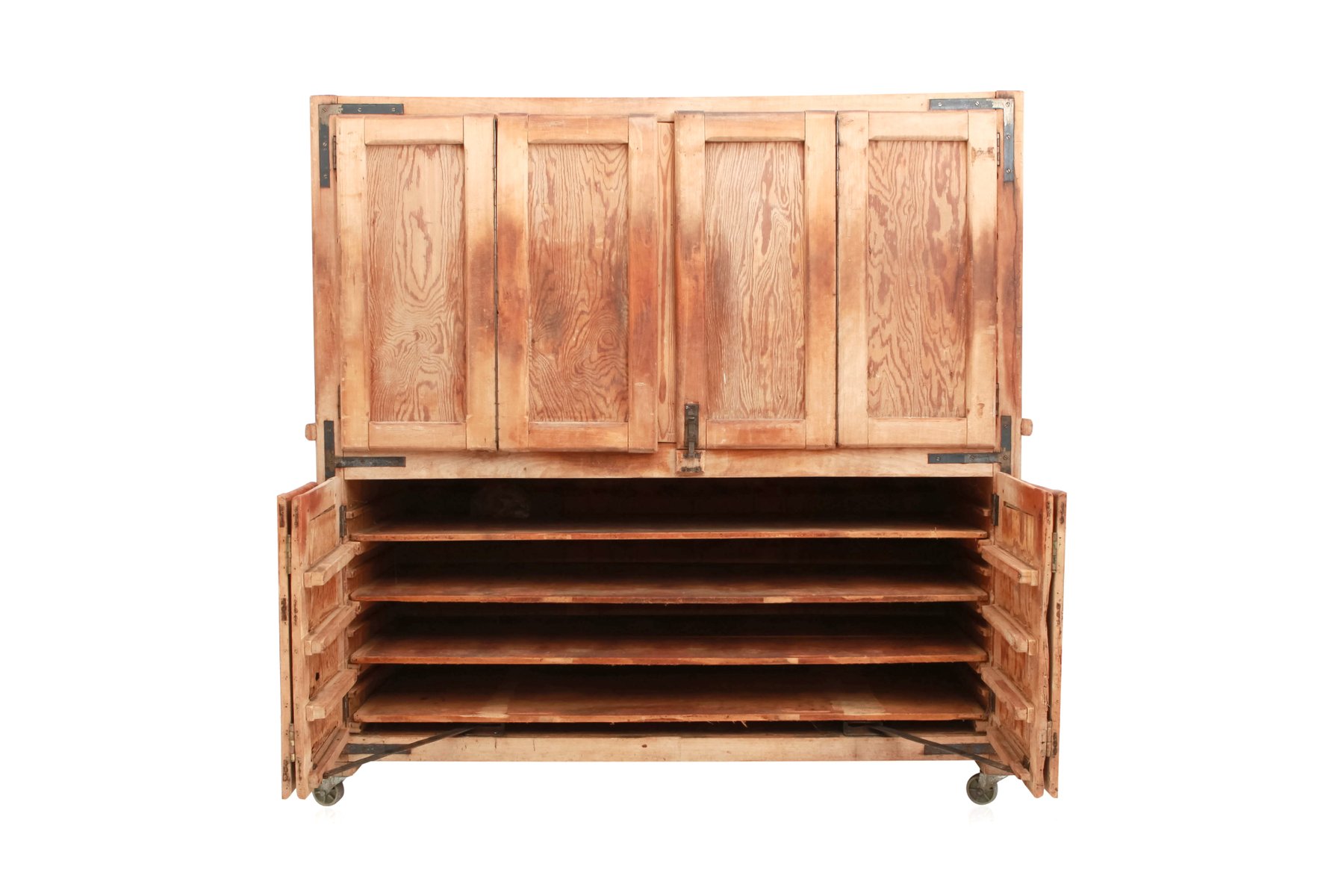 Antique French Bread Raising Cupboard for sale at Pamono