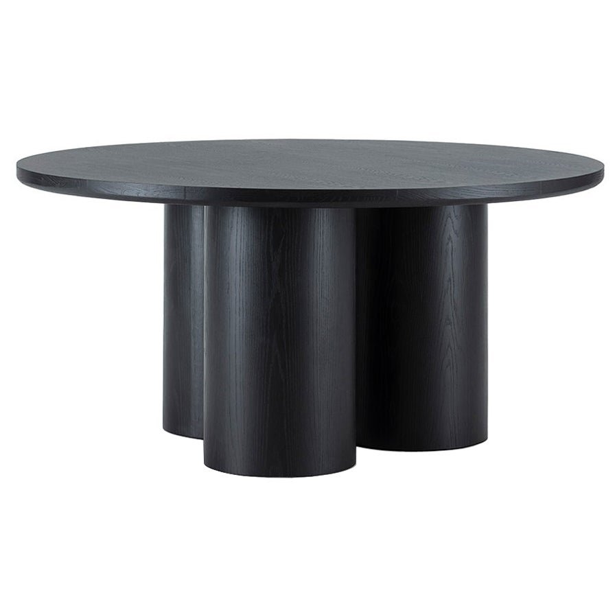 Black Oak Dining Table by Thai Natura for sale at Pamono