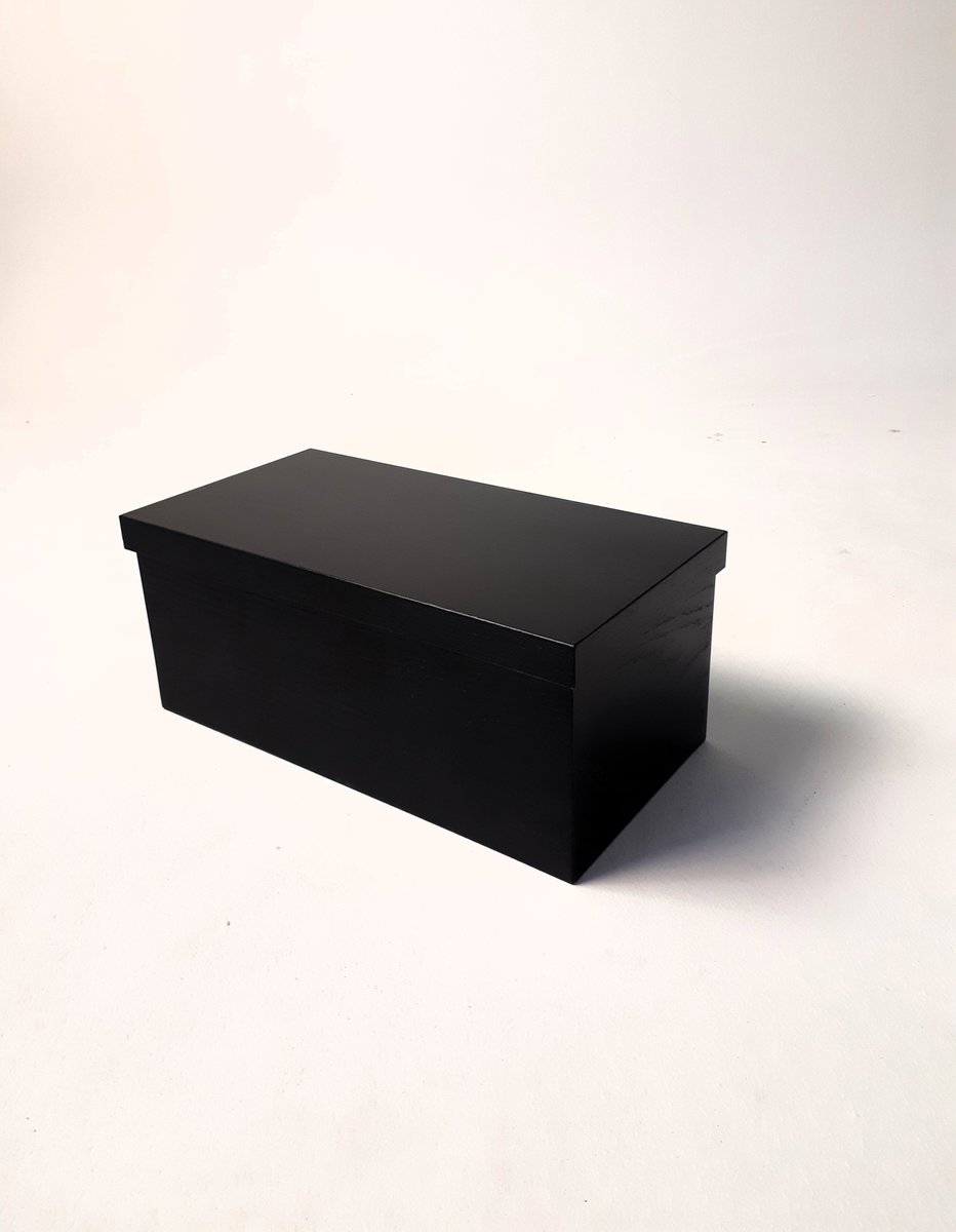 Rectangular Wooden Box by Villahomecollection for sale at Pamono
