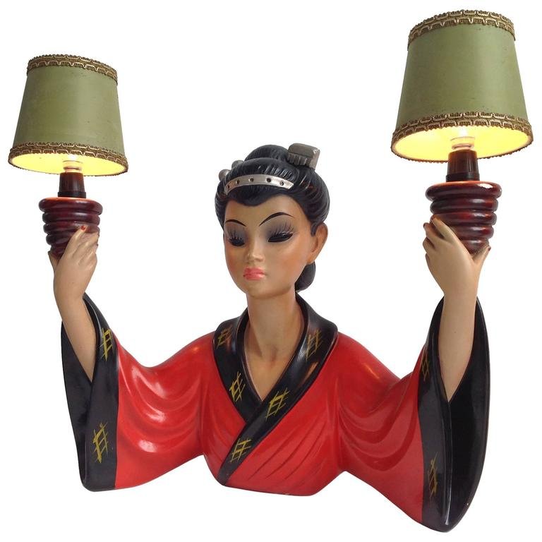 Vintage Lady Lamp By S Melani 1935 For At Pamono Vintage Lady Lamp By S Melani 1935
