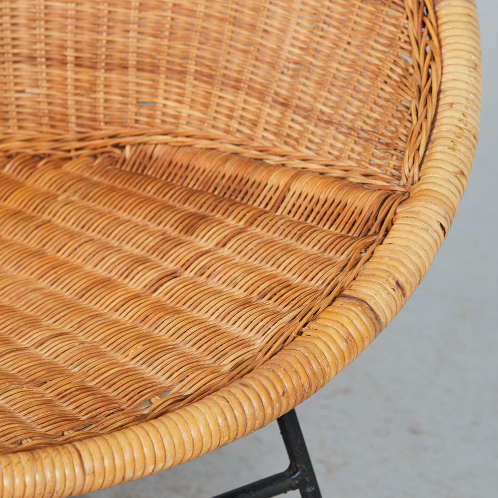 Vintage French Wicker Chairs