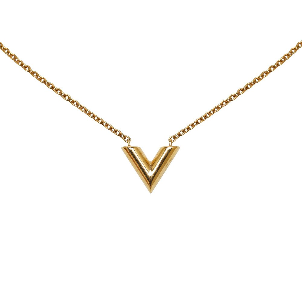 Essential V Necklace Costume Necklace from Louis Vuitton for sale at Pamono