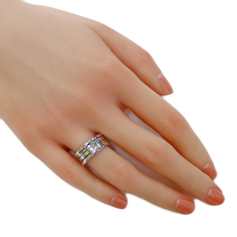 B Zero One Ring in White Gold from Bvlgari for sale at Pamono