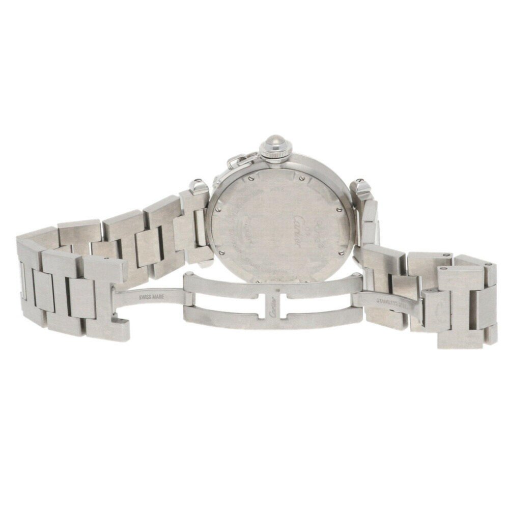 CARTIER Pashashi timer watch stainless steel 2324 men's for sale at Pamono
