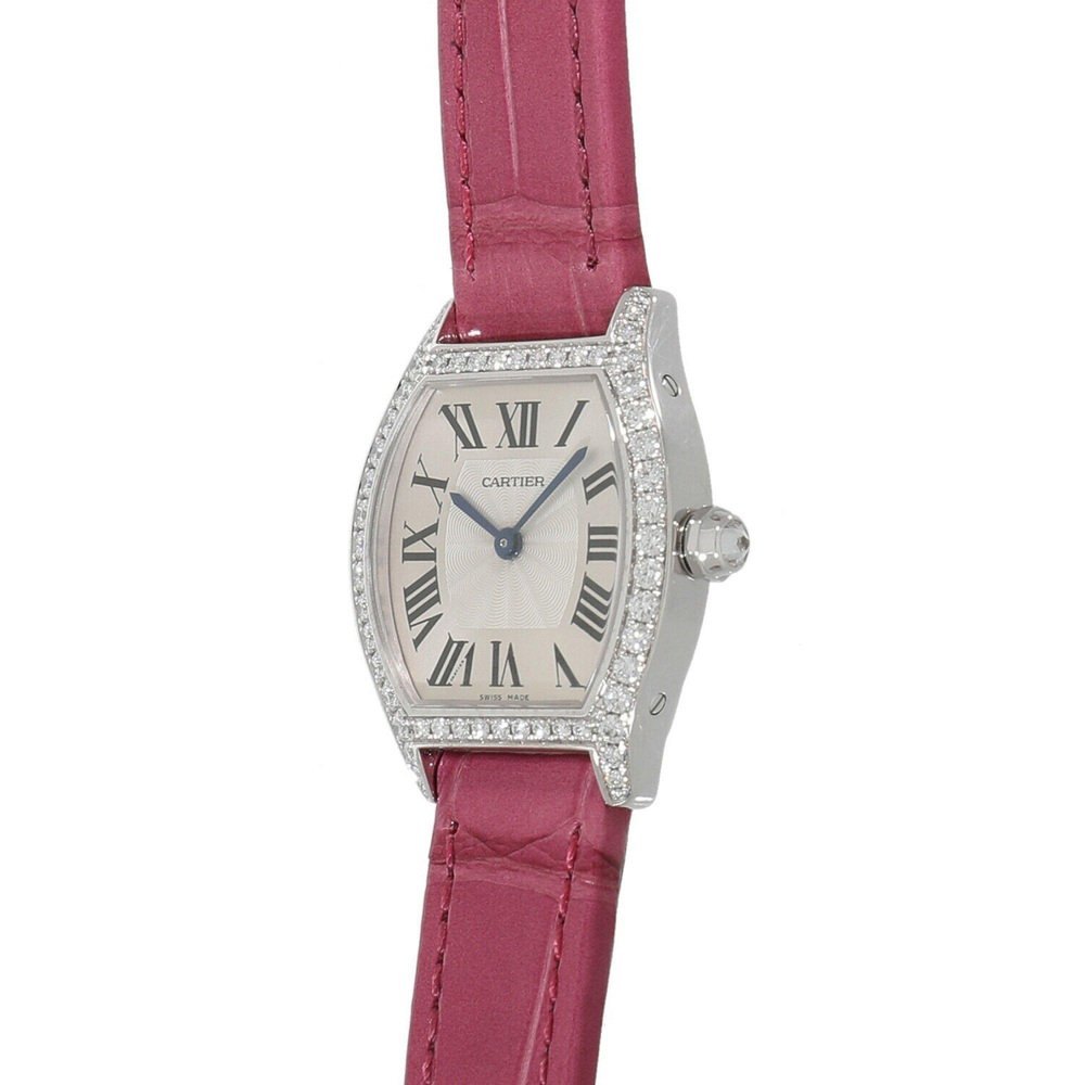 Tortue SM Silver Ladies Watch from Cartier for sale at Pamono