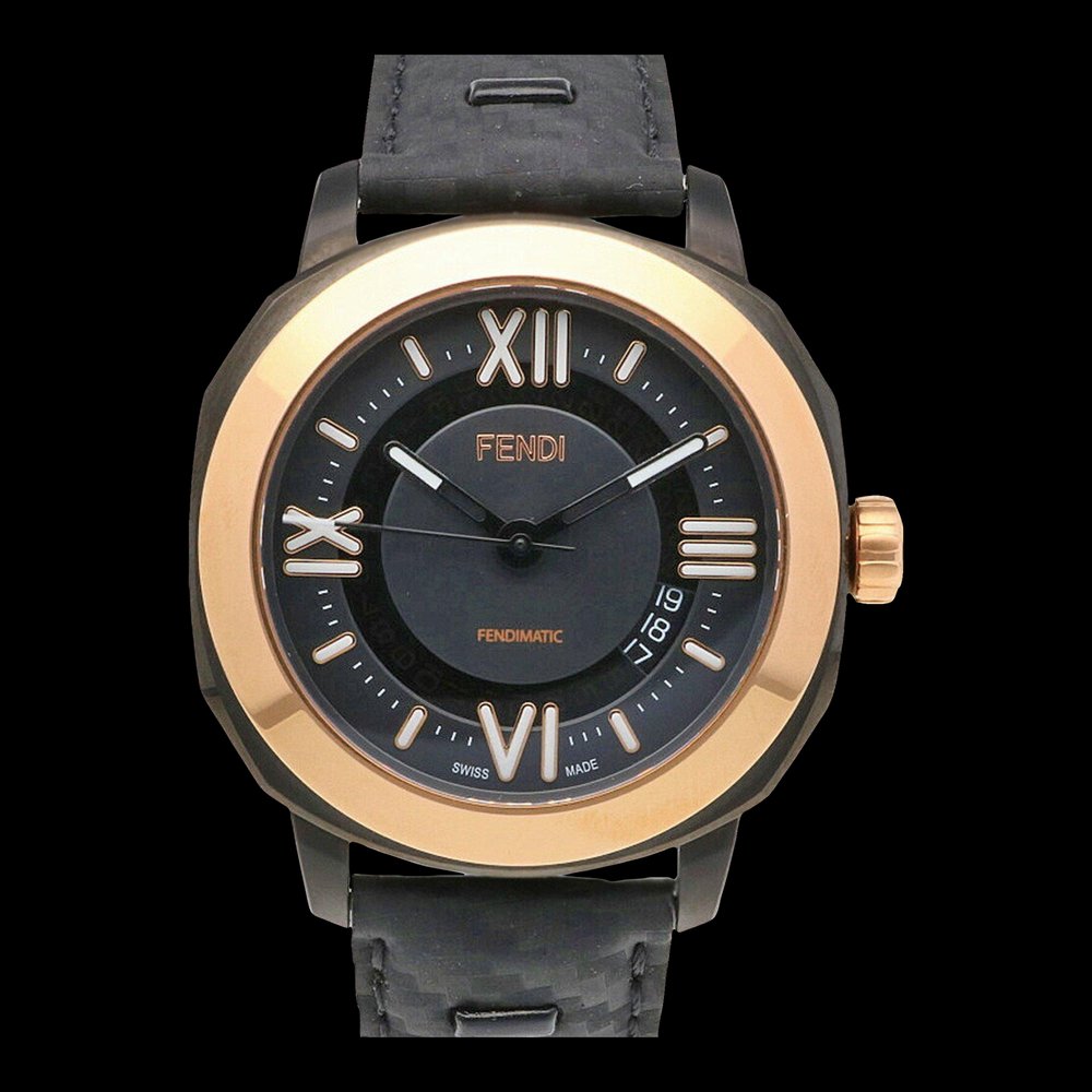 FENDI Selleria watch stainless steel 000-82000L-738 self-winding men's ...