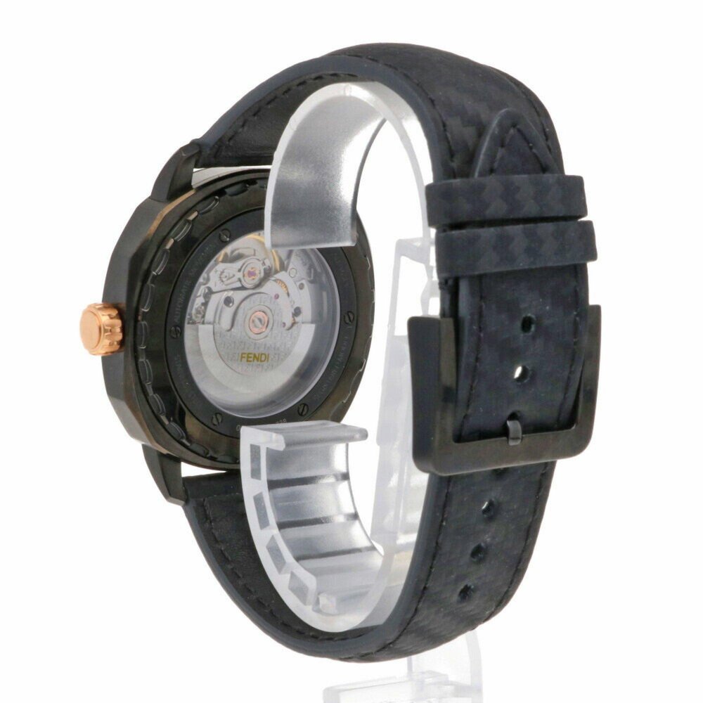 FENDI Selleria watch stainless steel 000-82000L-738 self-winding men's ...