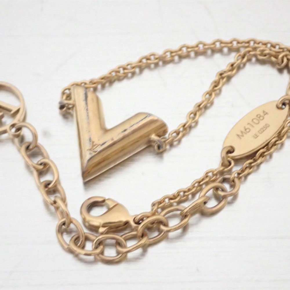 Essential Metal Gold Bracelet from Louis Vuitton for sale at Pamono