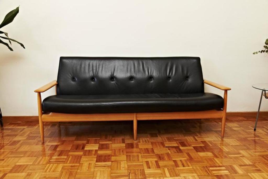 French Leather Sofa 1950s For At Pamono French Leather Sofa 1950s