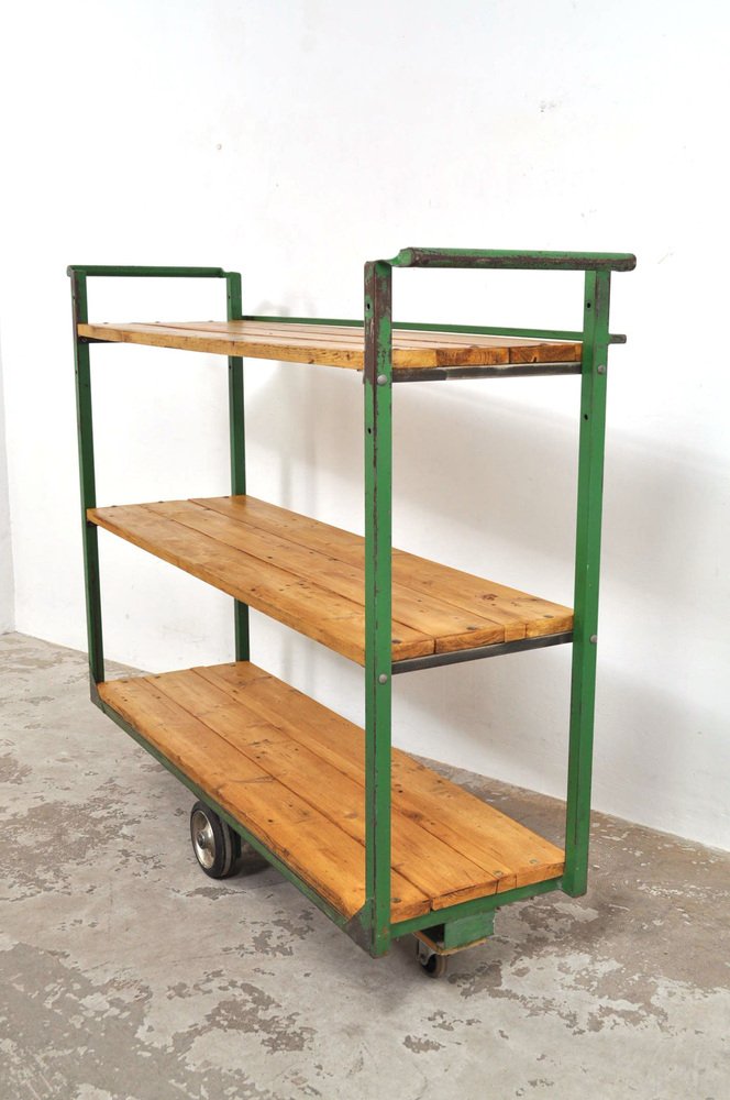 Industrial Kitchen Trolley, 1950s for sale at Pamono