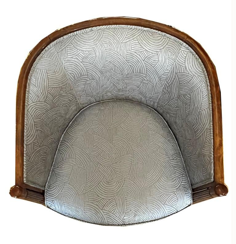 View of Vintage Art Deco Lounge Chairs, Set of 2 for sale at Pamono