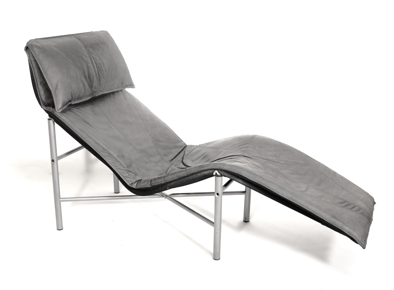 leather chaise longue by tord bjorklund 1970s NB-188750
