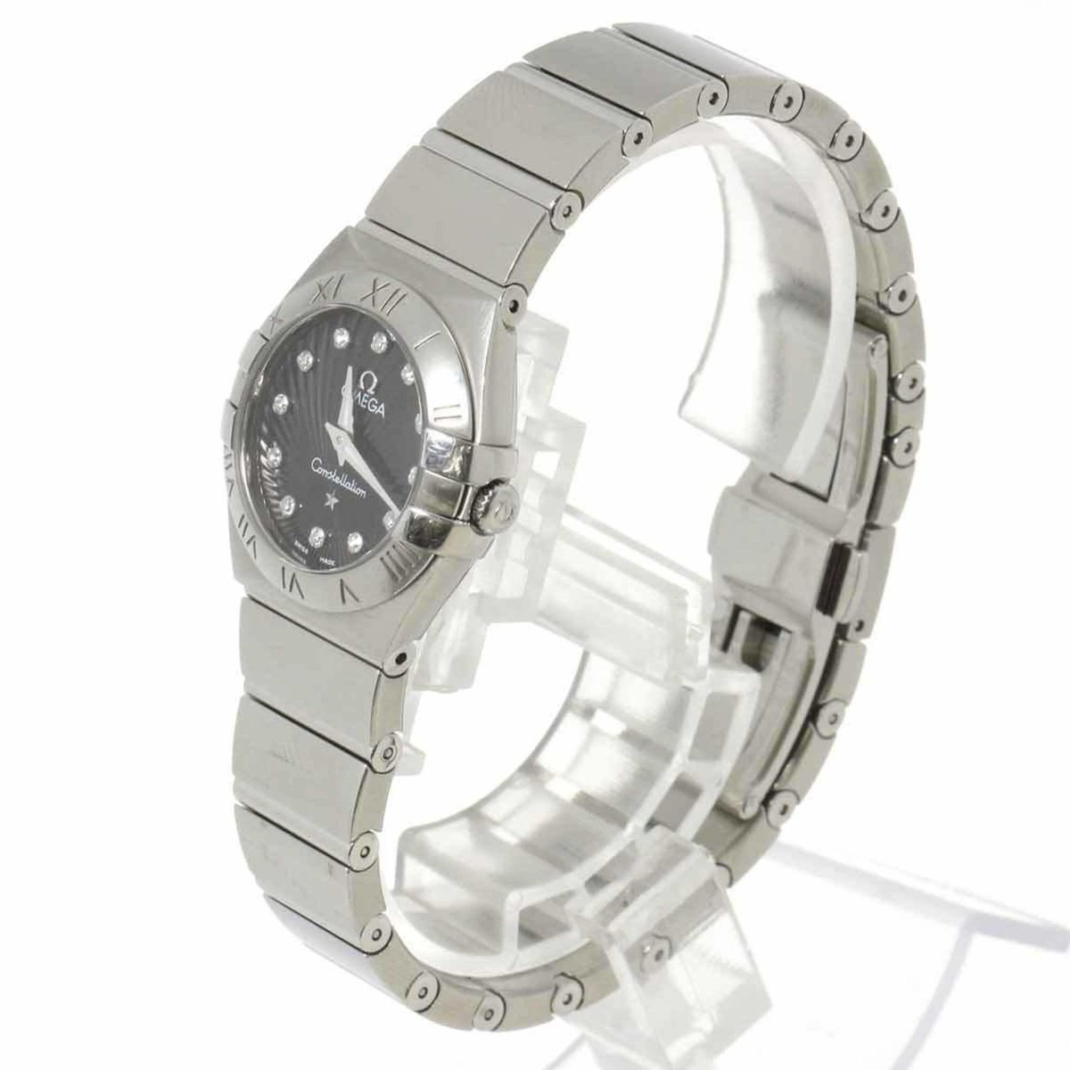 Constellation Ladies Watch with Diamond and Black Dial Quartz from ...