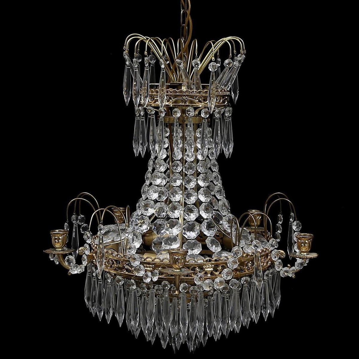 Antique Swedish Chandelier For Sale At Pamono Antique Swedish Chandelier - Antique Swedish Chandelier For Sale At Pamono