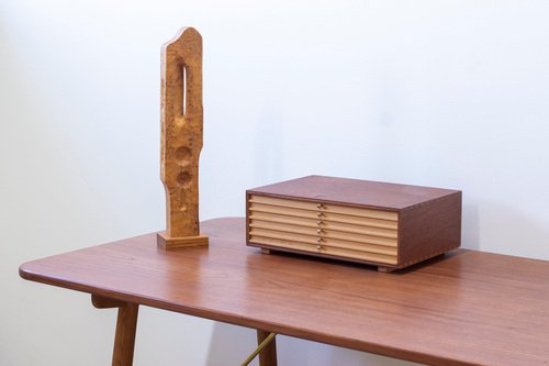 Vintage Danish Desk Organizer for sale at Pamono