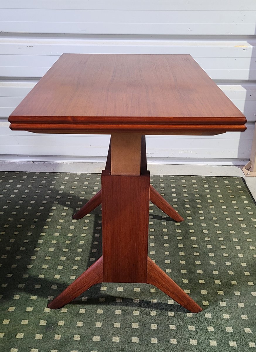 Rosewood Mechanism Dining Table from Wilhelm Renz, 1950s for sale at Pamono