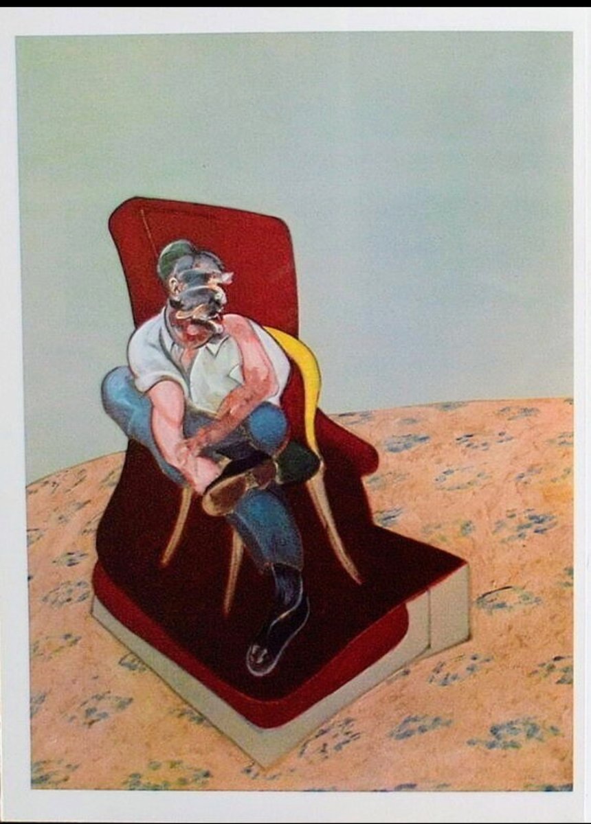 Francis Bacon, Portrait of Lucian Freud, Original Lithograph, 1966 for sale at Pamono