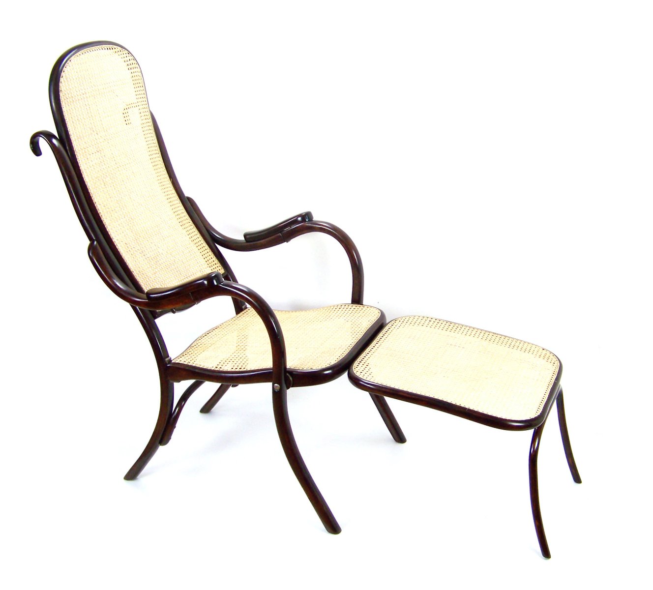 Antique No.1 Folding Chair With Footstool From Thonet For Sale At Pamono Antique No.1 Folding Chair with Footstool from Thonet - Antique No.1 Folding Chair With Footstool From Thonet For Sale At Pamono