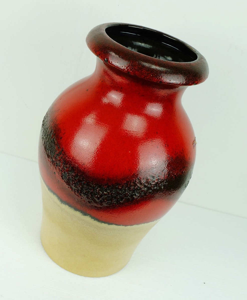 Vase de Plancher Modèle 29045 Vintage de Scheurich en vente sur Pamono