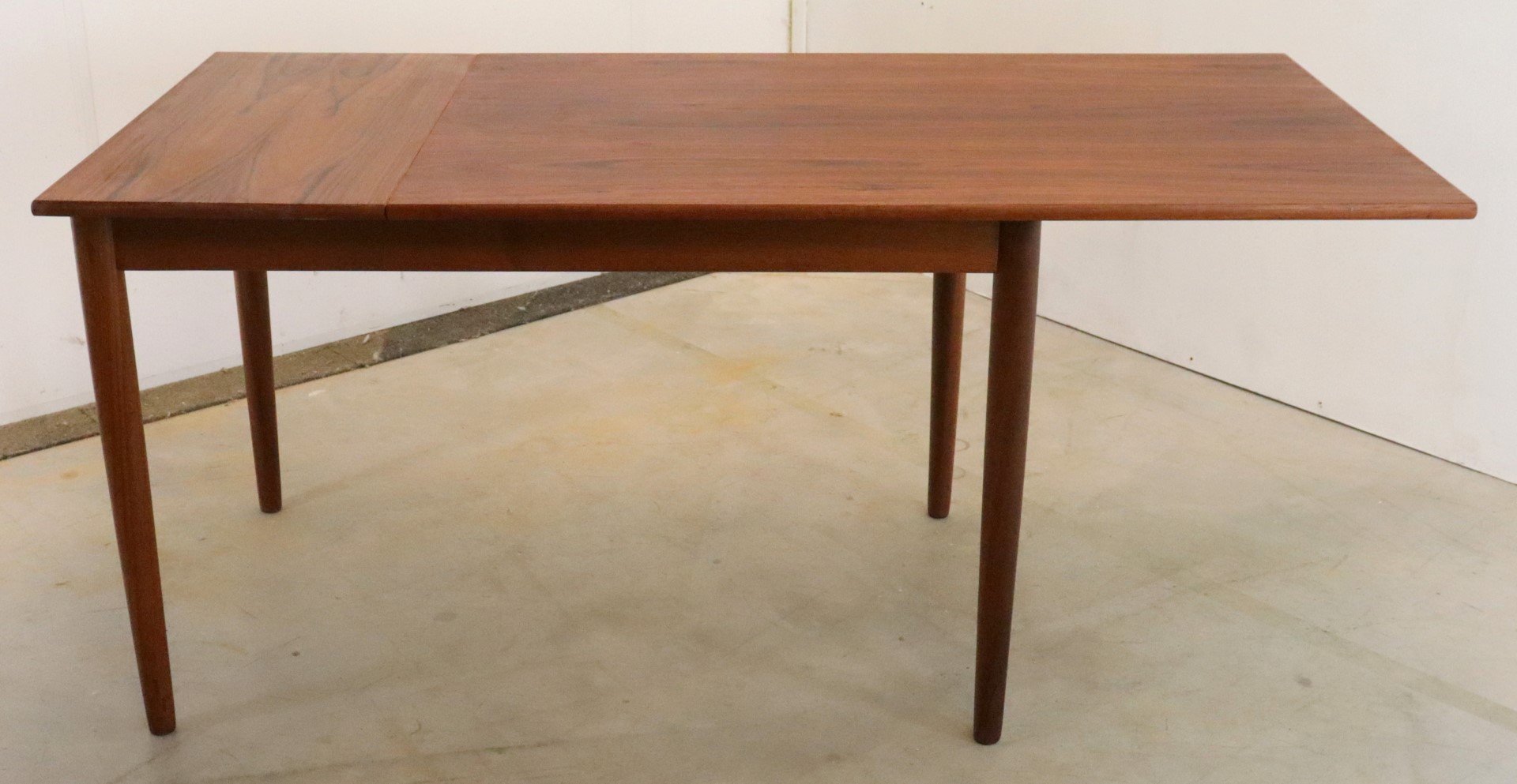 Mid-Century Rectangular Extendable Dining Table Vaassen, 1960s for sale ...