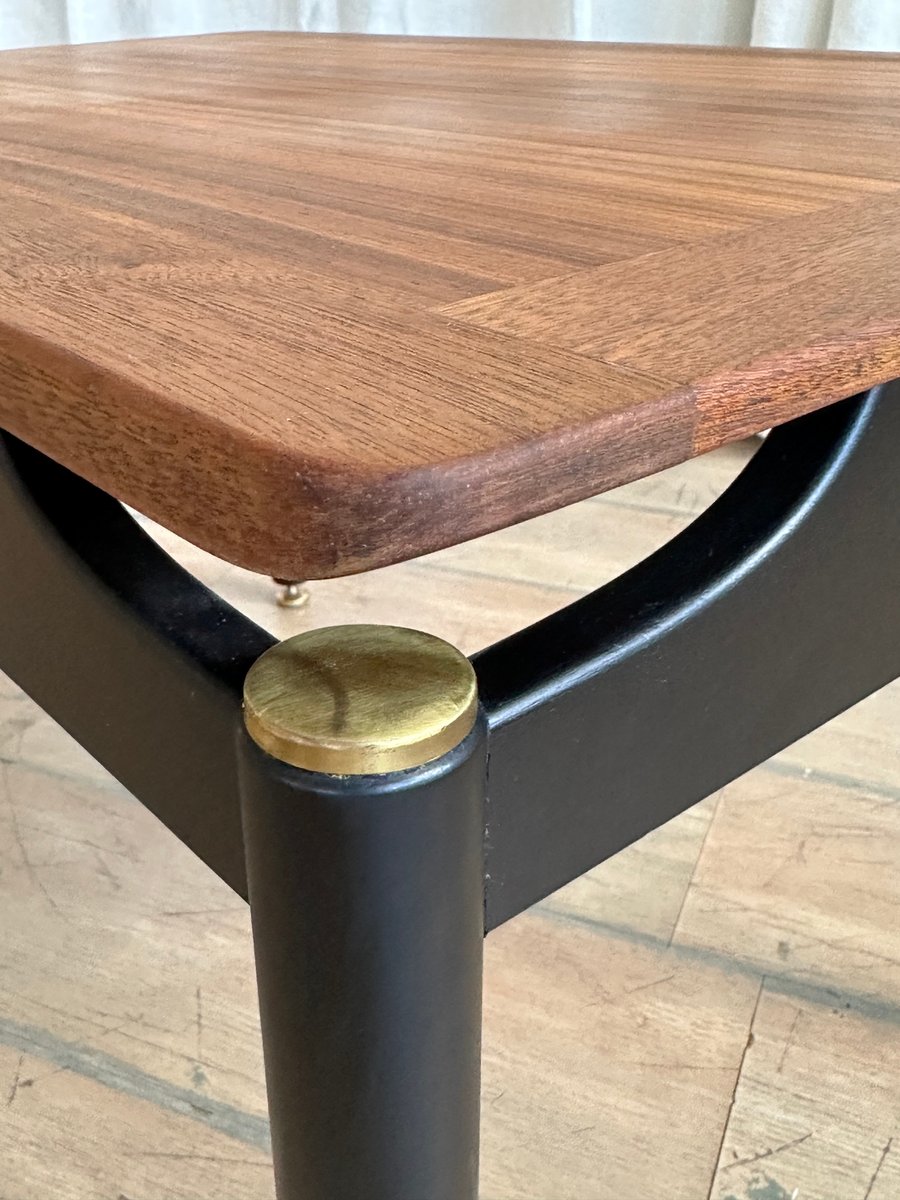 Tola and Black Librenza Coffee Table from GPlan, 1960s for sale at Pamono