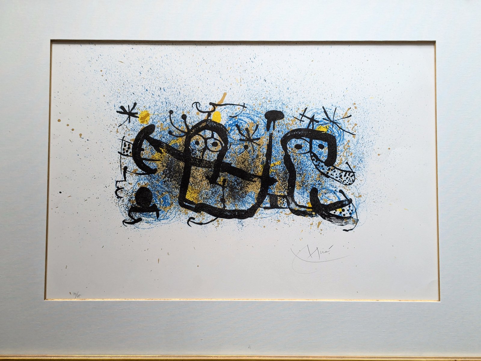 Joan Miro, Ma de Proverbis / My Proverb, Original Hand-Signed Color