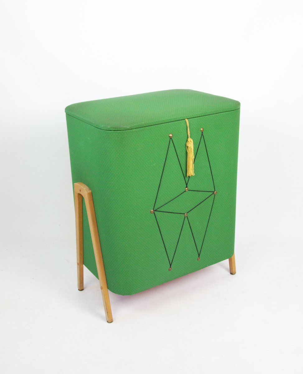 Table d’appoint pouf design italien vintage 1970s