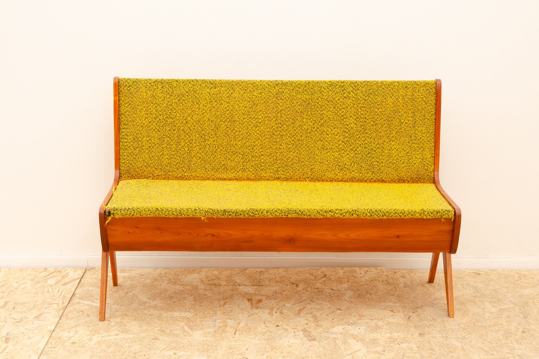 Mid-Century Bench, Former Czechoslovakia, 1960s for sale at Pamono