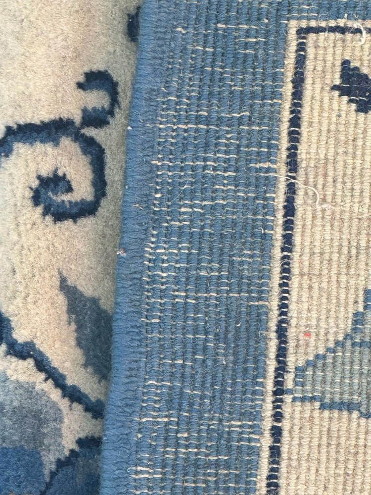 Chinese Rug 1950 Mid-Century Chinese Art Deco Rug, 1950s for sale at Pamono