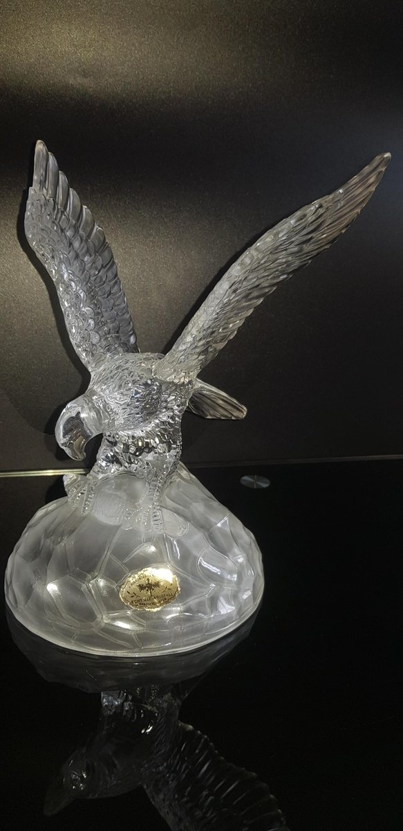 Vintage Lead Crystal Eagle, 1960 for sale at Pamono